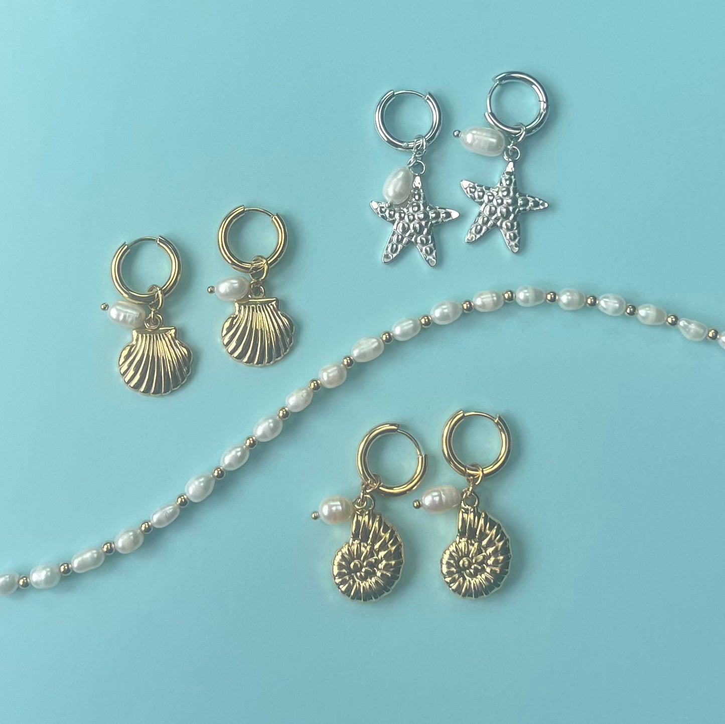 The Estrella Hoop Earrings