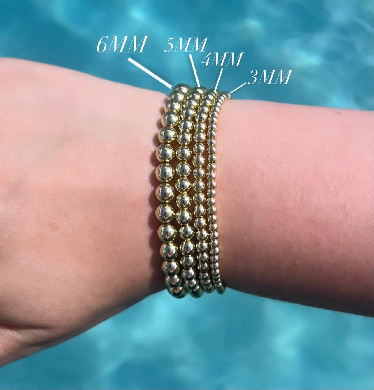 The Fully Beaded 3MM Bracelet