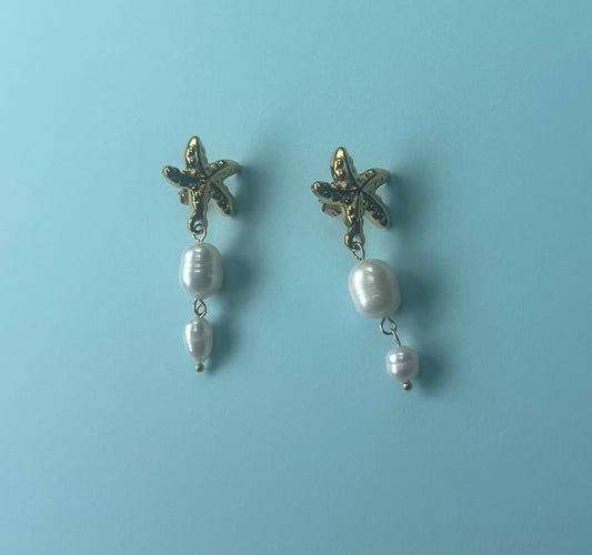 The Starfish Stud Earrings