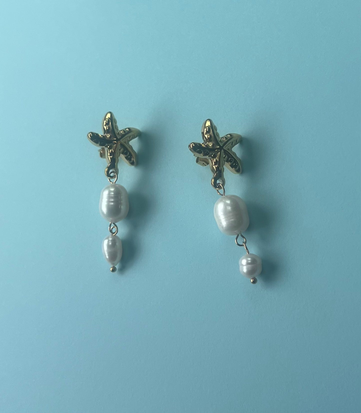 The Starfish Stud Earrings