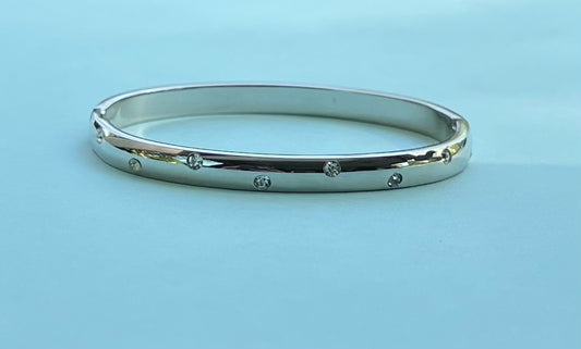 The Abigail Bangle (Silver)